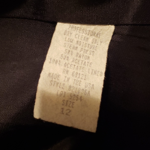 WOODWARD COLLECTION PANT SUIT SZ 12 - Picture 6 of 8